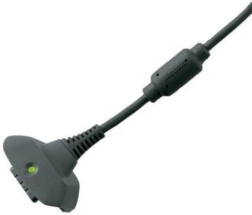 Microsoft Xbox 360 Play & Charge Kabel-Grijs (Xbox 360), Ophalen of Verzenden