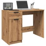 vidaXL Bureau 100x50x75 cm bewerkt hout artisanaal, Huis en Inrichting, Bureaus, Verzenden, Nieuw