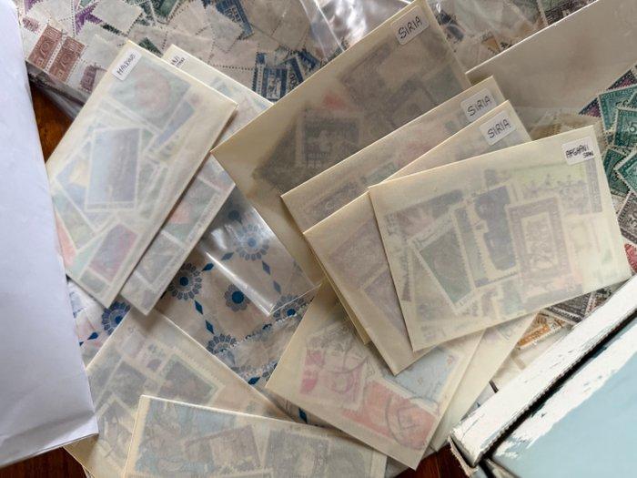 Wereld - Grote erfenis lot met meer dan 10.000 postzegels, Postzegels en Munten, Postzegels | Amerika