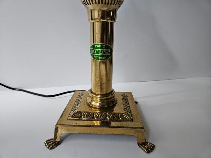 Lamp - Messing - Oriënt-Express (Replica), Antiquités & Art, Curiosités & Brocante