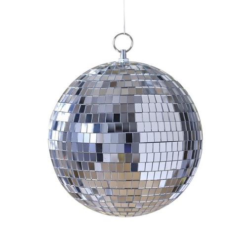 Party Discobal Zilver 20cm, Hobby en Vrije tijd, Feestartikelen, Nieuw, Verzenden