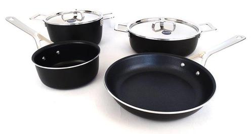 Alessi - Jasper Morrison - Kookpottenset (4) - Potten en, Antiek en Kunst, Antiek | Meubels | Stoelen en Sofa's