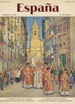 École Espagnole (XX) - Le Corpus Christi à Valence, Antiek en Kunst