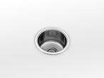 Bieden: Alpes VDF 31 sink drainage basin round stainless st, Ophalen of Verzenden, Nieuw