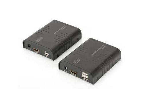 Digitus DS-55202 Extender (verlenging) HDMI, USB via, Huis en Inrichting, Woonaccessoires | Overige, Zo goed als nieuw, Verzenden
