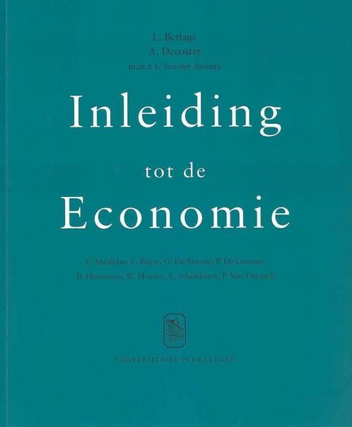 Inleiding tot de economie 9789058670588 Lode Berlage, Livres, Livres Autre, Envoi