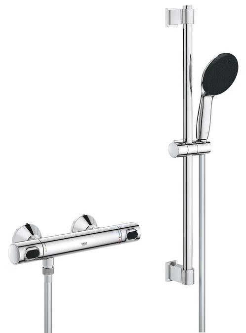 Grohe Precision Flow Thermostatische douchemengkraan Chroom, Doe-het-zelf en Bouw, Sanitair, Kraan, Nieuw, Chroom, Ophalen of Verzenden