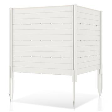 2eChoix | Brise-vue extérieur Coast - blanc - 119x29x26 cm beschikbaar voor biedingen