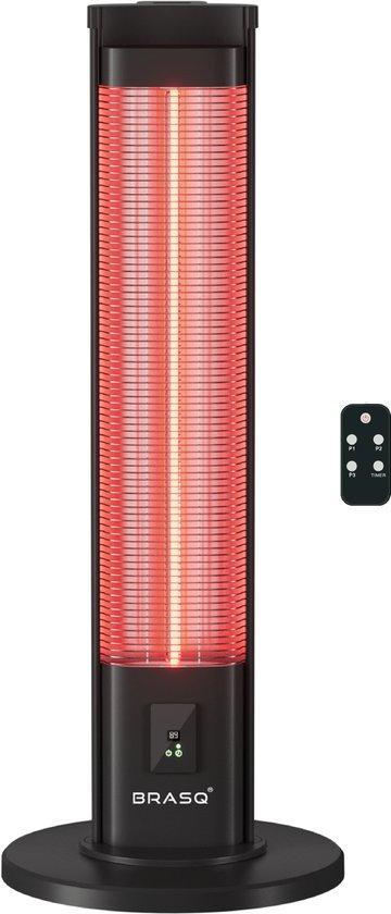 2dekans | BRASQ Elektrische Terrasverwarmer staand – 2000, Audio, Tv en Foto, Afstandsbedieningen, Ophalen of Verzenden