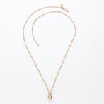 Ketting met hanger - 14 karaat Geel goud - Robijn