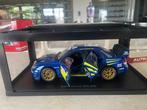 Autoart 1:18 - Voiture miniature - Subaru Impreza WRC 2008, Nieuw