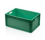 Stapelbak 600x400x270mm euronorm nieuw Groen (Virgin PP), Doe-het-zelf en Bouw, Kratten en Dozen, Ophalen of Verzenden, Nieuw