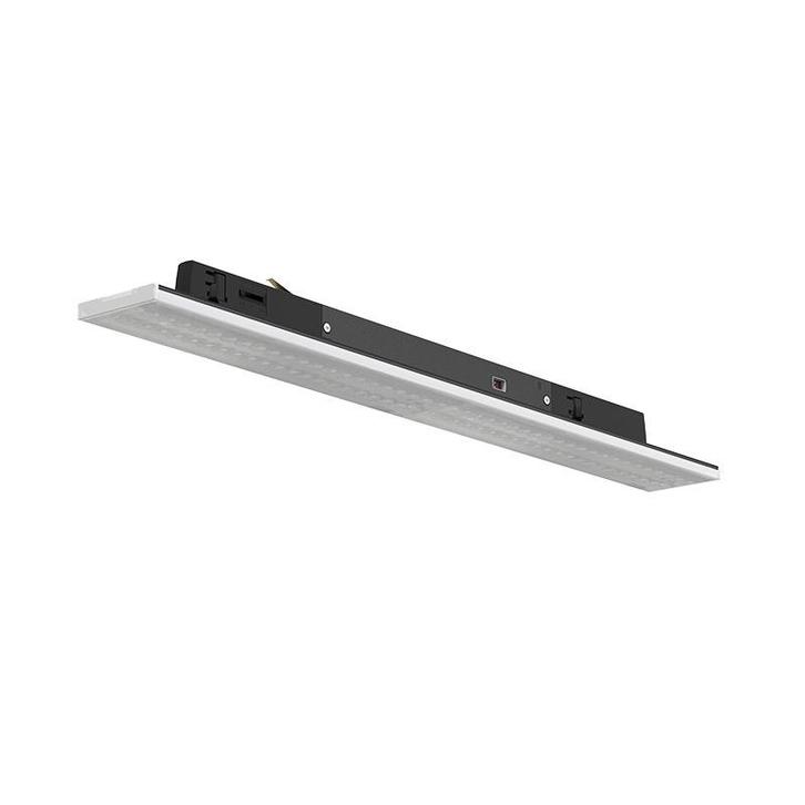 Luxar 3-Fase Railarmatuur 60cm Kantelbaar Power & CCT Switch, Huis en Inrichting, Lampen | Plafondlampen, Nieuw, Metaal, Verzenden