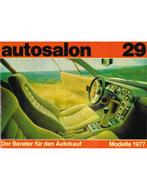 1977 AUTOSALON 29, Boeken, Nieuw