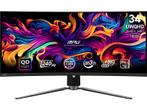 Msi - UWQHD Gaming monitor - 34.18 inch - Zwart, Computers en Software, Monitoren, Msi, Verzenden, In hoogte verstelbaar, Nieuw