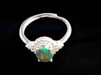 Zonder Minimumprijs - Ring Zilver - 0.90ct. tw. Opaal, Nieuw