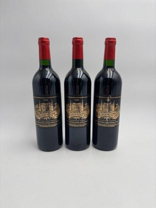 Château Palmer - Margaux 3ème Grand Cru Classé - 3 Flessen, Verzamelen, Wijnen