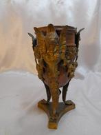Vase - Bronze - Krater avec des harpies, Antiek en Kunst