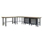 Werkbank hoekopstelling - Hoek werkbank 310 cm x 260 cm, Ophalen of Verzenden, Nieuw