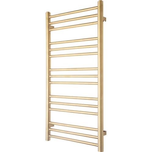 Designradiator PLUS 15-500 Geborsteld Goud 99 x 50 cm, Doe-het-zelf en Bouw, Sanitair, Overige typen, Nieuw, Ophalen of Verzenden