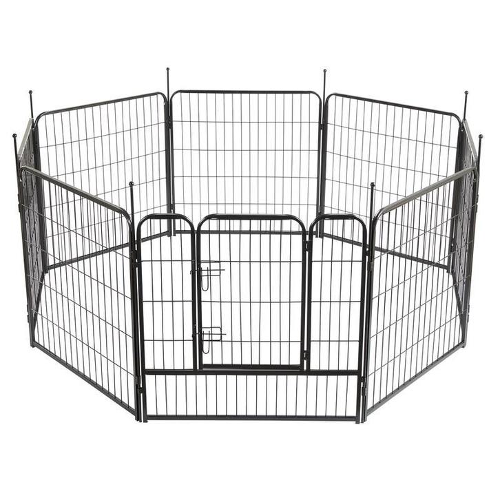 Enclos pour chien modulable XL - 210 x 80 cm (Ø x h), Huis en Inrichting, Woonaccessoires | Overige, Verzenden