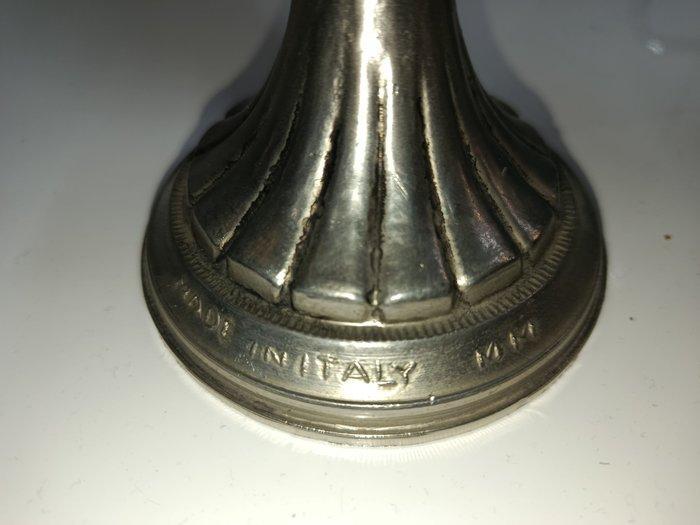 Mauro Manetti - Vaas - - Vaas met schotel van pewter., Antiek en Kunst, Curiosa en Brocante