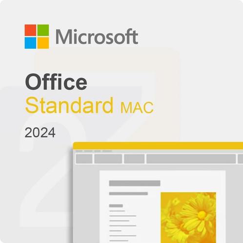 Microsoft Office 2024 (MAC) - Direct geleverd + btw factuur, Computers en Software, Office-software, Nieuw, Excel, Outlook, Powerpoint