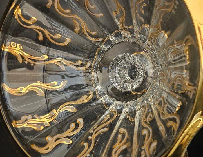 Bokaal - ISMIE LUX luxury celebrative cup in gold - Kristal,, Antiek en Kunst, Antiek | Meubels | Tafels