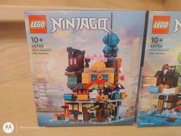 Lego Set - Ninjago - 40705 Micro Ninjago City Gardens +, Kinderen en Baby's, Speelgoed | Duplo en Lego