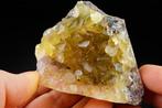 FLUORITE jaune-violet - nouvelle découverte en Namibie -