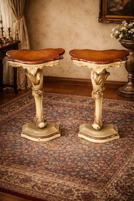 Console (2) - Bois, Pierre - Guéridon mural, Antiquités & Art, Antiquités | Autres Antiquités