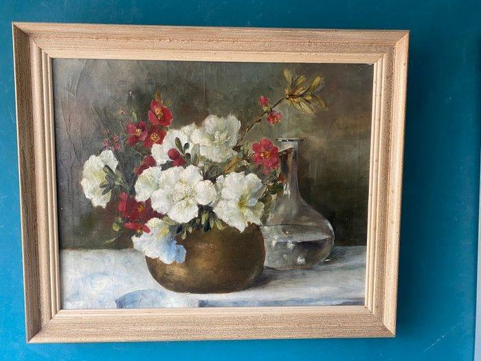 Hollandse School (XX) - Bloemstilleven, Antiek en Kunst, Kunst | Schilderijen | Klassiek