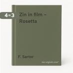 Zin in film - Rosetta 9789073299078 F. Sartor, Verzenden, Zo goed als nieuw, F. Sartor