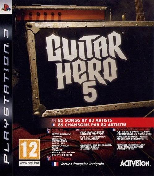 Guitar Hero 5 (PS3 Games) (Playstation 3), Games en Spelcomputers, Games | Sony PlayStation 3, Zo goed als nieuw, Ophalen of Verzenden