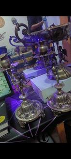 Kandelaber (3) - Zilver - Massief zilver, Antiek en Kunst