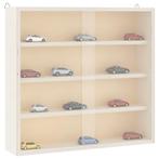 vidaXL Houten verzamelvitrine met deuren 40x8,5x37 cm, Huis en Inrichting, Kasten | Wandmeubels, Verzenden, Nieuw