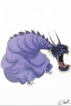 Tim Burton - Untitled - (The Cyclops of Lavender Smoke)