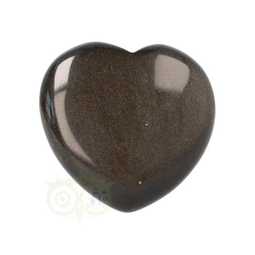 Goud Obsidiaan hart Nr 11 -  26 gram, Handtassen en Accessoires, Edelstenen, Nieuw, Verzenden