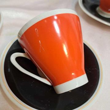 Freiberger Porzellan - Service à café - Porcelaine -