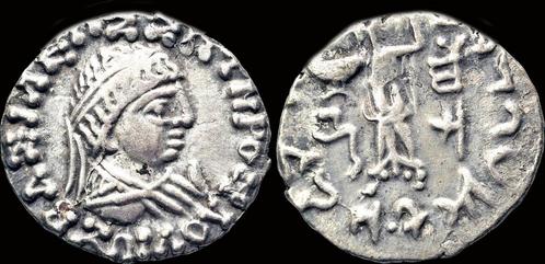 Ca 45-35bc Bactrian Kingdom Zoilos Iii Soter Ar drachm At..., Postzegels en Munten, Munten en Bankbiljetten | Verzamelingen, Verzenden