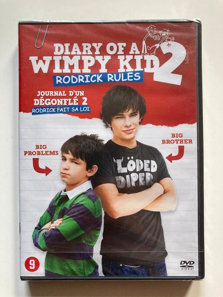DIARY OF A WIMPY KID 2 RODRICK RULES (IN SEAL) (DVD), Cd's en Dvd's, Dvd's | Overige Dvd's, Gebruikt