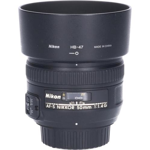 Tweedehands Nikon AF-S 50mm f/1.4G CM9120, TV, Hi-fi & Vidéo, Photo | Lentilles & Objectifs, Enlèvement ou Envoi