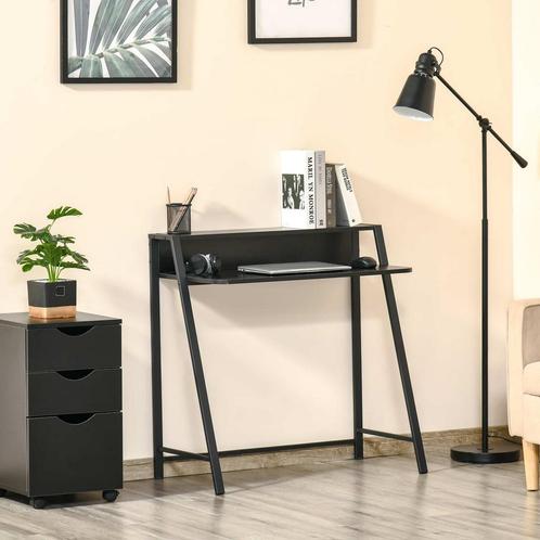Bureau - Survival Metaal - Kabelbeheer - Zwart, Huis en Inrichting, Bureaus, Nieuw, Ophalen of Verzenden
