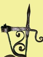 Kandelaar - Fer forgé - Kandelaar wijnkelderrat ijzer