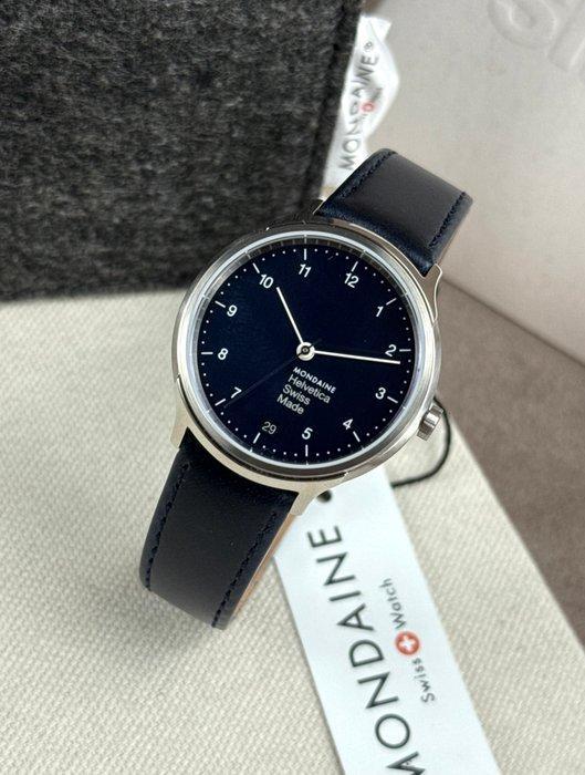 Mondaine - Helvetica No1 Date - Zonder Minimumprijs -, Handtassen en Accessoires, Horloges | Heren