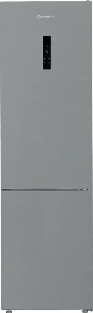 Bauknecht Kgdnf203c - Koel-vriescombinatie - RVS - 203.5 cm, Elektronische apparatuur, Koelkasten en IJskasten, Ophalen of Verzenden