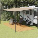 vidaXL Tenttapijt 250x600 cm HDPE zandkleurig, Verzenden, Nieuw