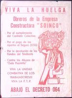 staking van bouwbedrijf SOINCO op poster (lijst optie), Verzamelen, Verzenden, Nieuw, Overige onderwerpen, Met lijst