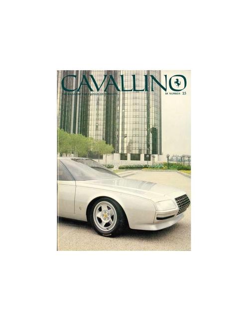 1982 FERRARI CAVALLINO MAGAZINE USA 15, Livres, Autos | Brochures & Magazines, Enlèvement ou Envoi