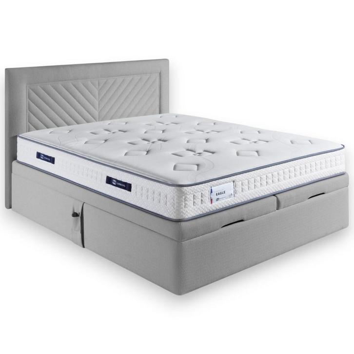 Simmons Opbergboxspring Prisme Handmatig - 160 x 200, Huis en Inrichting, Slaapkamer | Boxsprings